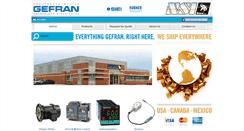 Desktop Screenshot of gefran-online.com